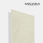 Apricot Arc high gloss laminate by Micara with soft pastel apricot tone and glossy finish
