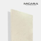 Ashen Aura laminate by Micara with soft grey stone pattern for modern interiors
