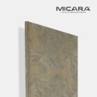 Copper Vein Dark high gloss laminate by Micara with dark marble base and copper veins