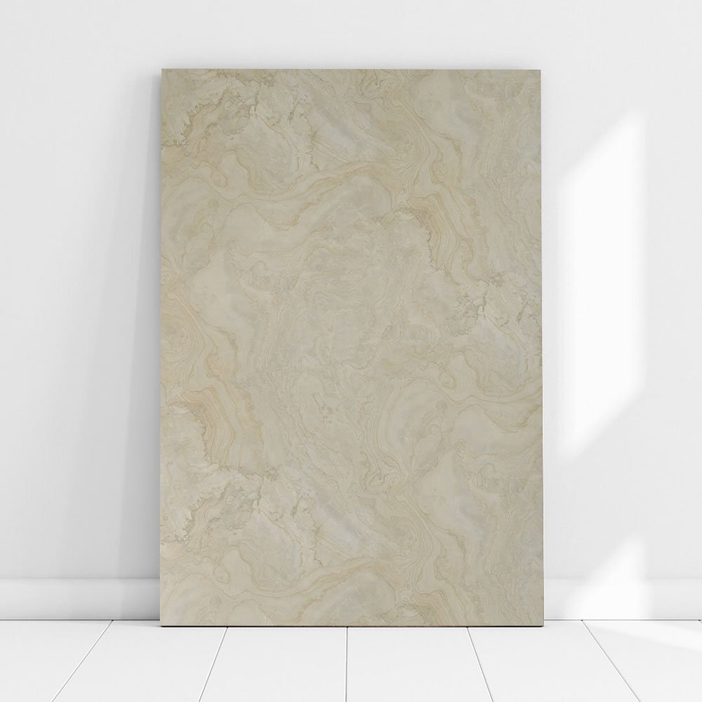 Copper Vein Light high gloss laminate by Micara with light marble base and copper veins