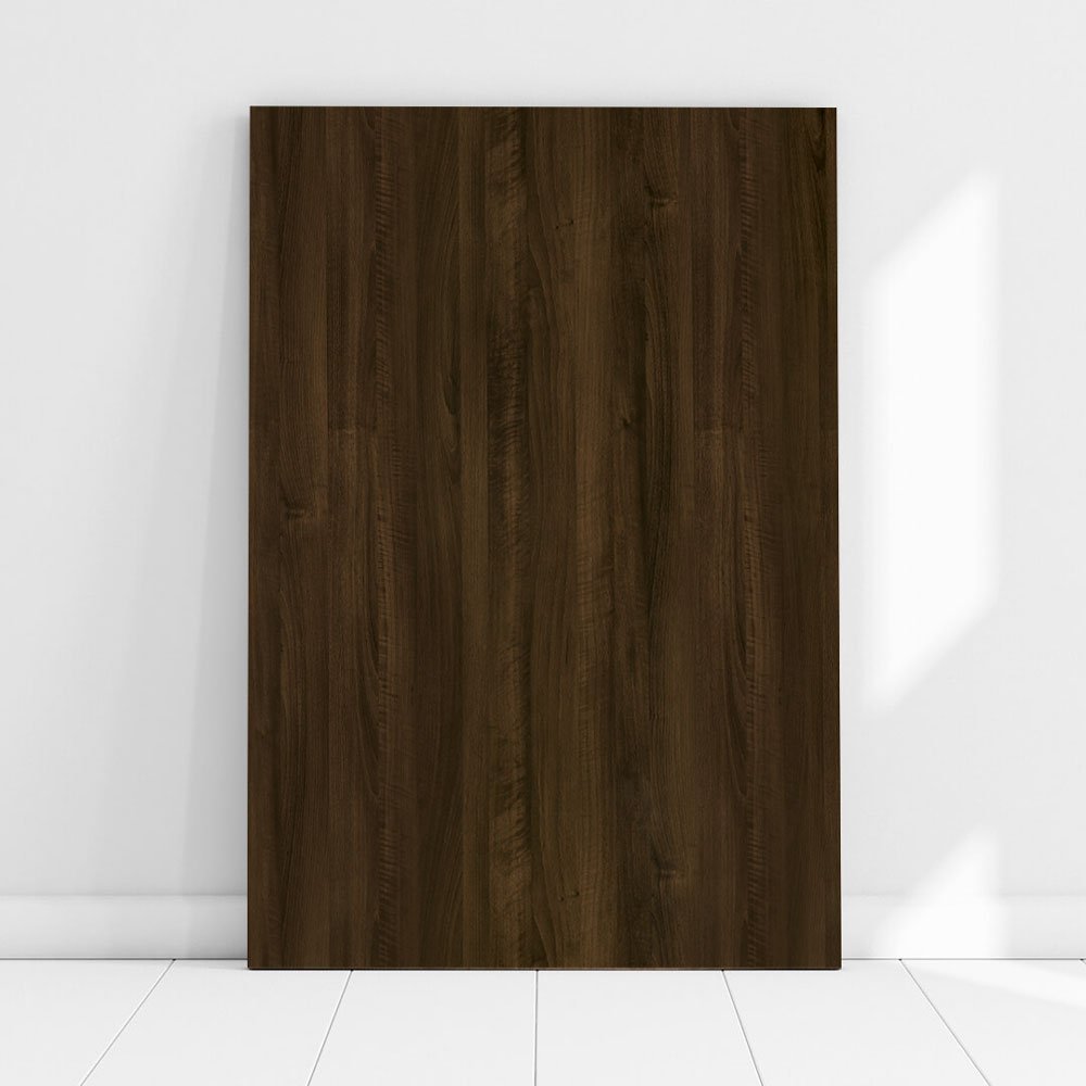 Hazelnut Bark laminate by Micara with warm hazelnut wood grain and soft texture finish