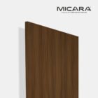 Timeless Mahogany high gloss laminate by Micara with deep mahogany wood tone and glossy finish